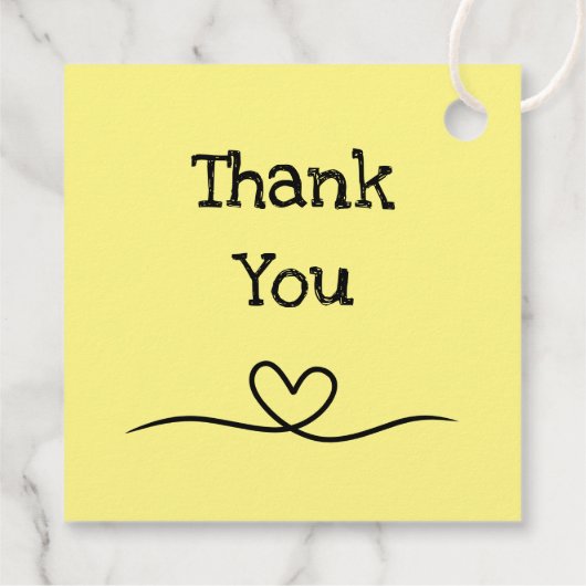 Hand getrokken Roos handgemaakt met liefde dank u Bedankjes Labels (Achterkant)