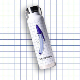 Hand getrokken schoolbenodigdheden Pen Waterfles