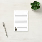 Hand getrokken Scottie Dog Post-it® notes (Kantoor)