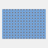 Hand getrokken ster van David Chanoeka Set Inpakpapier Vel (Voorkant 3)