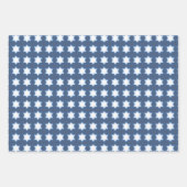 Hand getrokken ster van David Chanoeka Set Inpakpapier Vel (Voorkant 2)