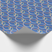 Hand getrokken  textuurpatroon cadeaupapier (Hoek)