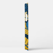 Hand getrokken tropische bladeren: naadloos Case-Mate iPhone case (Achterkant / Rechts)