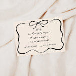Hand Getrokken Trouwen RSVP Kaart<br><div class="desc">Deze handgetekende RSVP kaart sjabloon met leuke handgetekende elementen en een retro thema lettertype koppeling. Bewerk alle bewoordingen en kleuren om deze uitnodigingskaart te laten passen bij uw eigen persoonlijke stijl   evenemententhema.</div>
