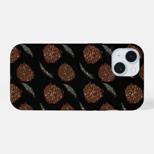 Hand getrokken vakantie iPhone Case iPhone 15 Case (Achterkant horizontaal)