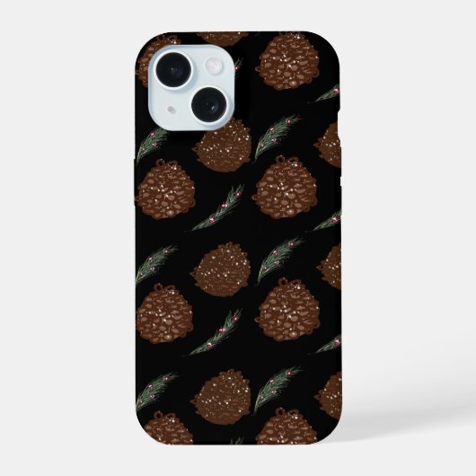 Hand getrokken vakantie iPhone Case iPhone 15 Case (Achterkant)