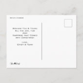 Hand-getrokken vreugde aan de minimalistische were briefkaart (Achterkant)