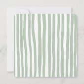 Hand getrokken Vrolijke Kerstboog Krans Foto Kaart (Achterkant)