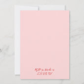 Hand getrokken vuile dertig 30e leuke verjaardagsf kaart (Achterkant)