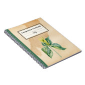 Hand getrokken Wake Robin Gepersonaliseerde Compos Notitieboek (Rechterzijde)