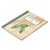 Hand getrokken Wake Robin Gepersonaliseerde Compos Notitieboek (Linkerzijde)