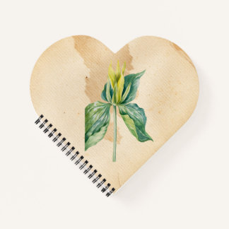 Hand getrokken Wake Robin Notitieboek