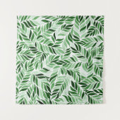 Hand-getrokken Waterverf Abstract Naadloos Patroon Wandkleed (Voorkant (horizontaal))