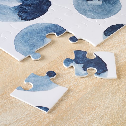 Hand getrokken Waterverf Naadloze Wallpaper Legpuzzel (Zijkant)