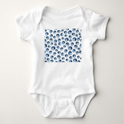 Hand getrokken Waterverf Naadloze Wallpaper Romper (Voorkant)