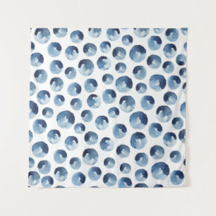 Hand getrokken Waterverf Naadloze Wallpaper Wandkleed