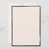 Hand getrokken wijn schets diner kaart (Achterkant)