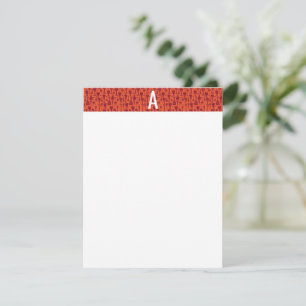 Hand getrokken wijnliefhebbers notitiekaartje