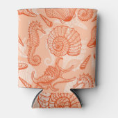 Hand getrokken Zee:  Blikjeskoeler (Voorkant)