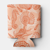 Hand getrokken Zee:  Blikjeskoeler (Achterkant)