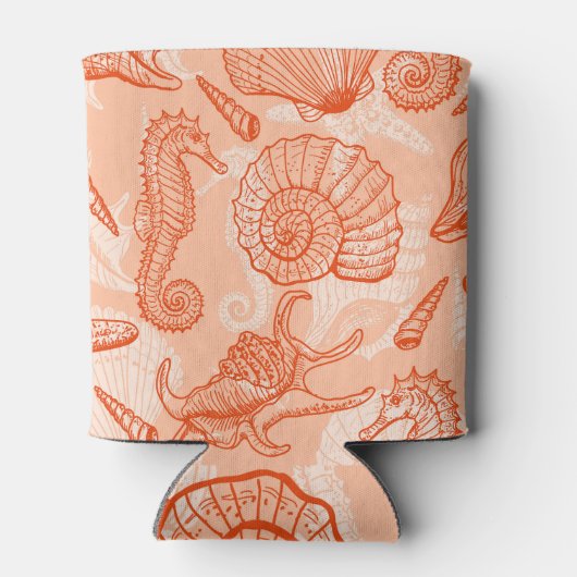 Hand getrokken Zee:  Blikjeskoeler (Achterkant)