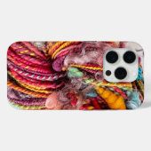 Hand geverfd en handgesponnen garen Case-Mate iPhone case (Achterkant (horizontaal))