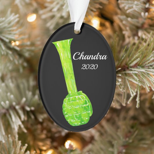Hand Grenade Cocktail Personaliseerd Ornament (Boom)