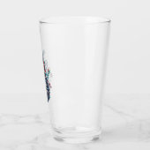 Hand Grenade Vase of Flowers Glas (Links)