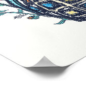 Hand Grenade Vase of Flowers Poster (Hoek)