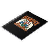 Hand Hart Skelet Bone Spooky Meisjes Vrouwen Tiene Notitieboek (Linkerzijde)