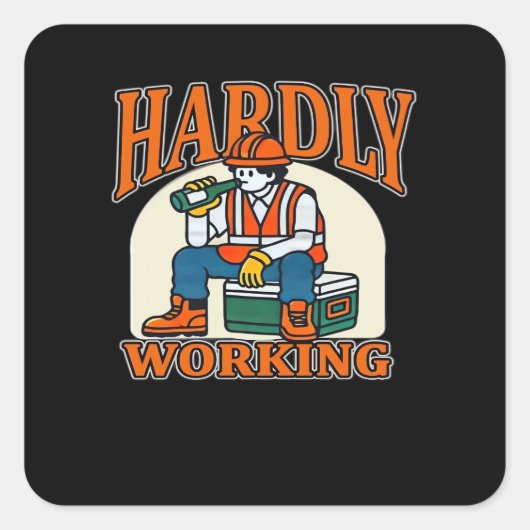 Hand Hart Skelet Bone Spooky Meisjes Vrouwen Tiene Vierkante Sticker (Voorkant)