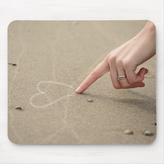 Hand, Hart, Teken Muismat (Voorkant)