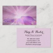 *~* Hand Healing Radiating Love and Light Energy Visitekaartje (Voorkant / Achterkant)