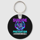 Hand Heart Suicide Prevention Awareness Week Septe Sleutelhanger (Voorkant)