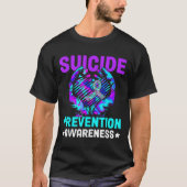 Hand Heart Suicide Prevention Awareness Week Septe T-shirt (Voorkant)