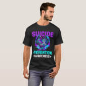 Hand Heart Suicide Prevention Awareness Week Septe T-shirt (Voorkant volledig)