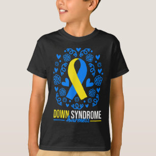 Hand Heart World Down Syndroom Kostuum 21 maart T-shirt