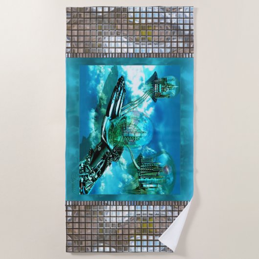 Hand Held Hope Strandlaken (Voorkant)