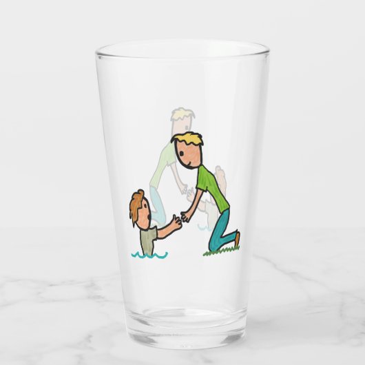 Hand helpen glas (Achterkant)