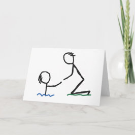 Hand helpen kaart