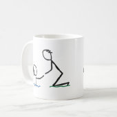 Hand helpen koffiemok (Voorkant links)