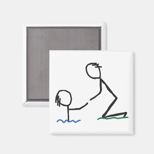 Hand helpen magneet (Voorkant / Achterkant)