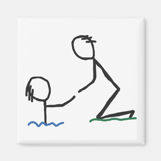 Hand helpen magneet (Voorkant)