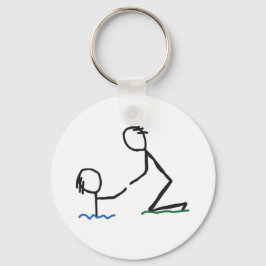 Hand helpen sleutelhanger