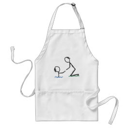 Hand helpen standaard schort