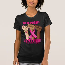 Hand Hight is My Fight Breast Cancer Awareness T-shirt