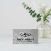 Hand Hold Barbell | Geschiktheid Logo Visitekaartje (Staand voorkant)