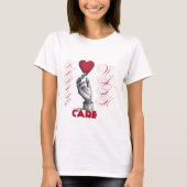 Hand Holding Heart - Liefde, zorg en mededogen T-s T-shirt (Voorkant)