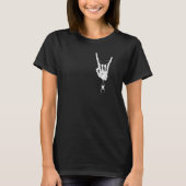 Hand-horns T-shirt (Voorkant)