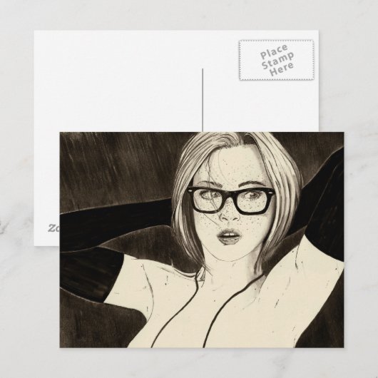 Hand in Glove Briefkaart (Voorkant / Achterkant)